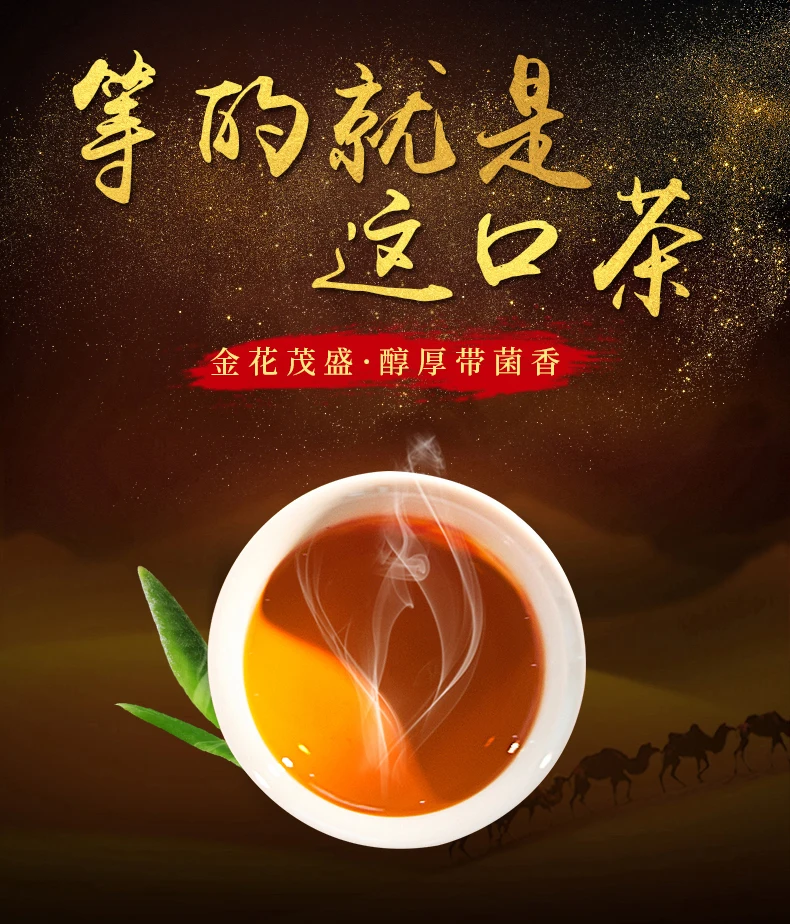 

Hunan Fu Tea Fucha Special Made China Xiang Yi Yiyang Anhua Dark Tea Hei Cha Fu Brick Tea 300g