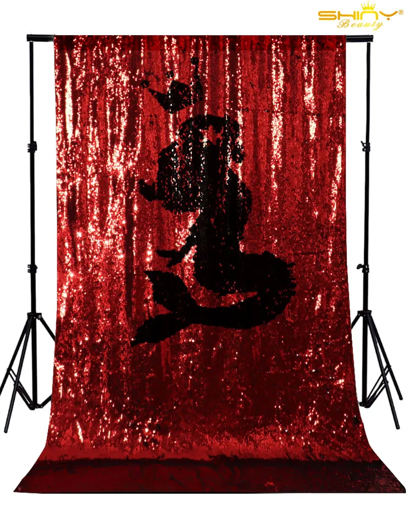 Reversible Sequin Backdrop Sparkle Glitter Backdrops Photo Background Birthday Wedding Photography Party Studio Props-M0115 |