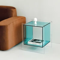 joylove nordic light luxury sofa side cabinet seating corner small coffee table simple acrylic bedroom bedside