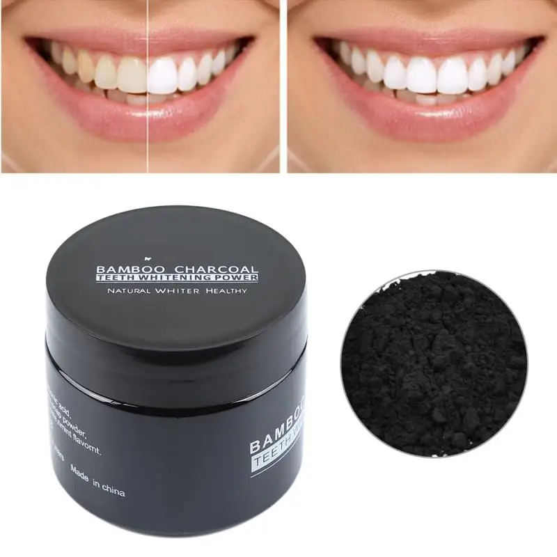 20 г отбеливающий порошок для зубов бамбуковый отбеливатель с активированным