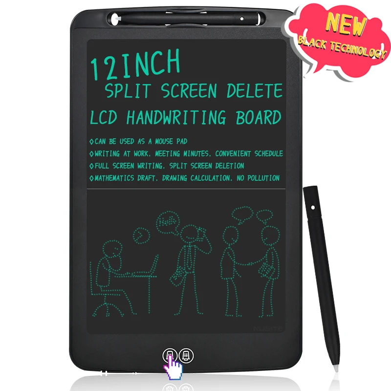 Цифровой ЖК планшет для рисования устройство создания рисунков и набросков 12