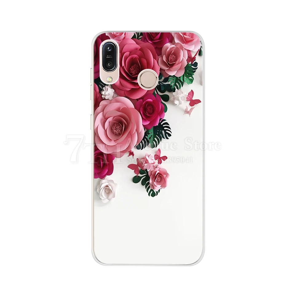 Чехол накладка для Asus ZenFone Max M1 ZB555Kl Pro ZB602KL силиконовый с принтом|Бамперы| |
