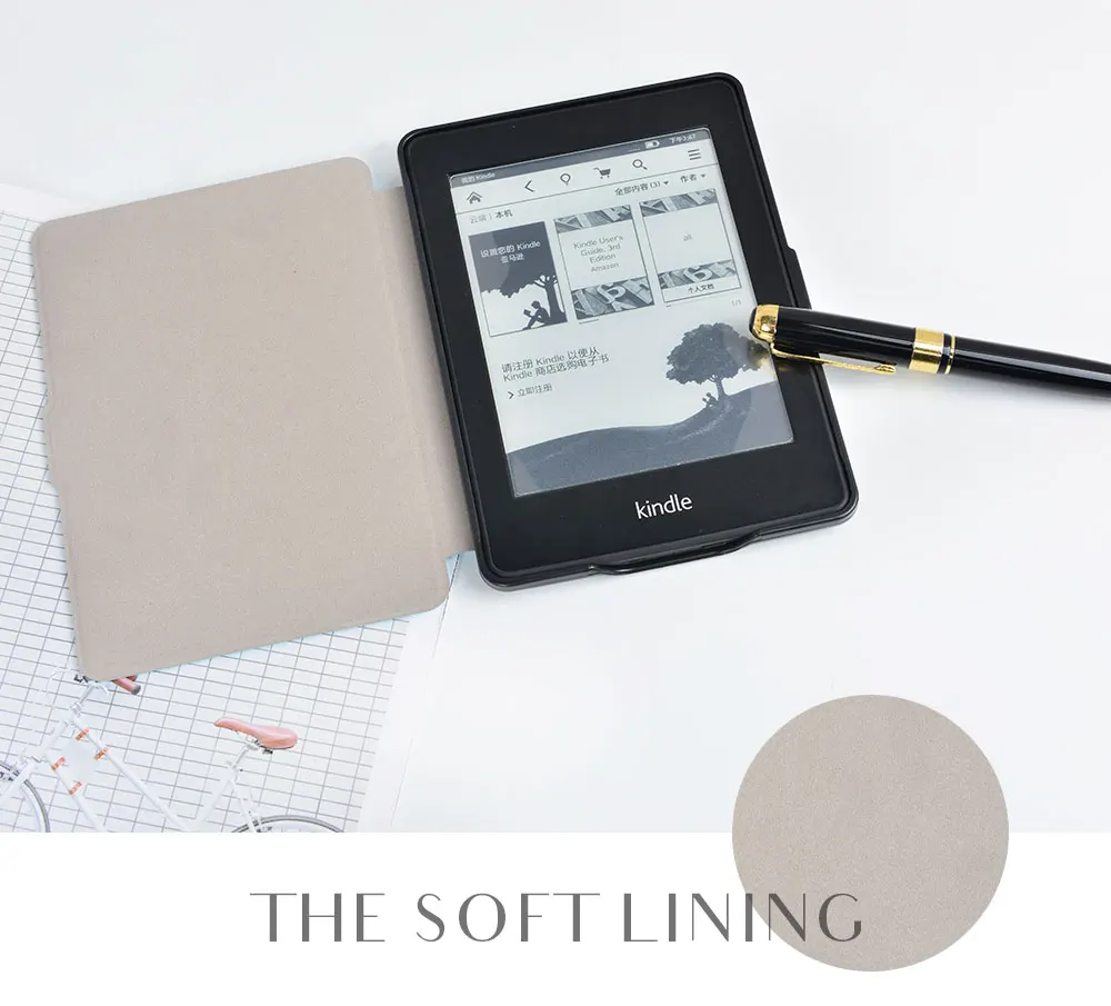 Умный чехол для Kindle paperwhite 3 2 1 Ультратонкий Kndle Paperwhite 1/2/3 E-Reader | Компьютеры и офис