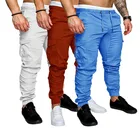 Новые мужские брюки 13 видов цветов, Джоггеры в стиле хип-хоп, модные комбинезоны, брюки, повседневные камуфляжные мужские спортивные брюки с карманами для мужчин