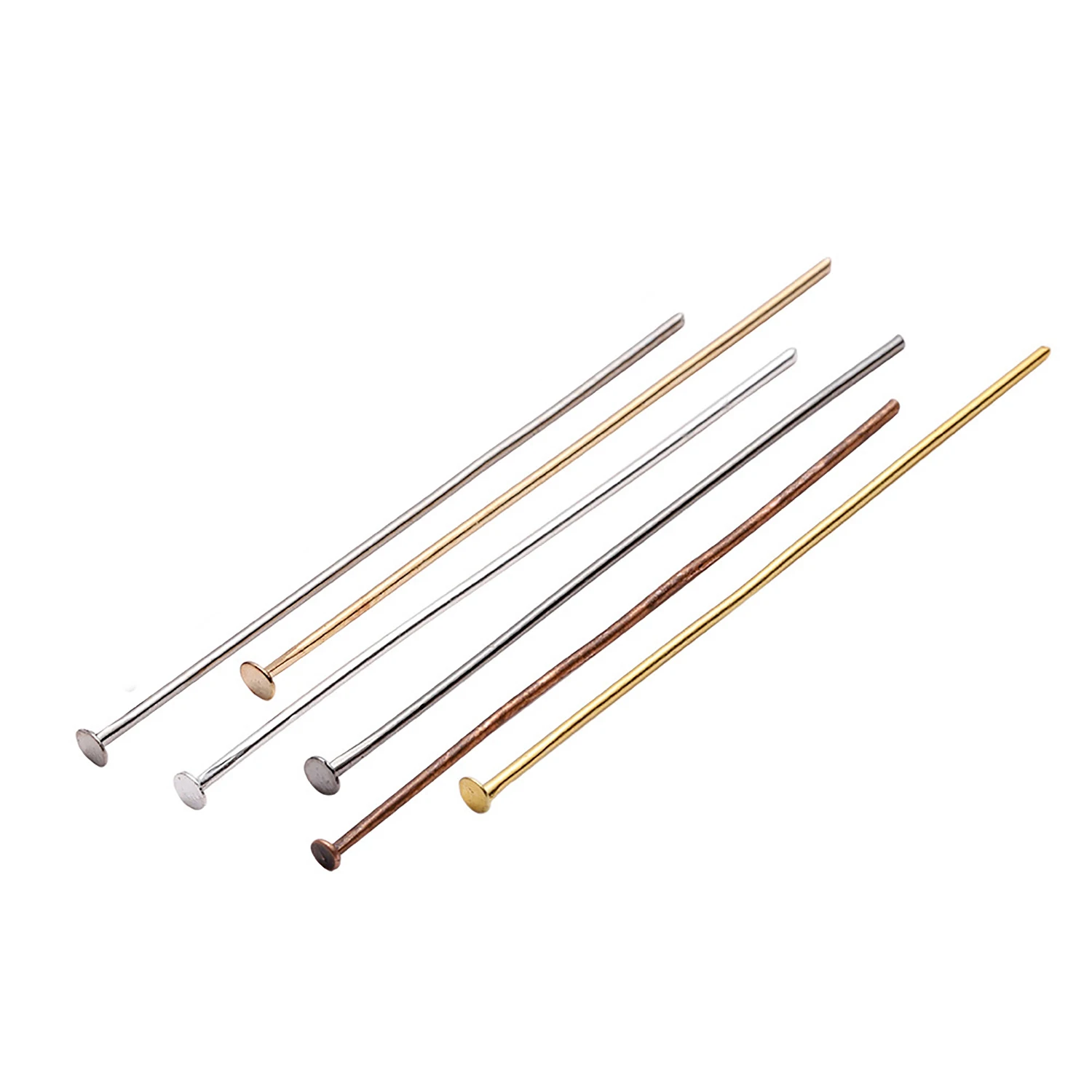 Шпильки с плоским наконечником диаметром 20/30/40/50 мм для изготовления ювелирных