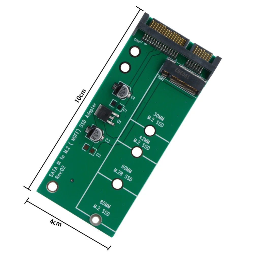 2 5 дюймовый адаптер SSD SATA NGFF M.2 дюйма для карты преобразователя SATA3 новинка Прямая