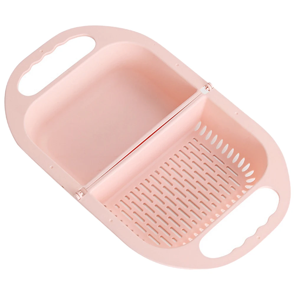 

Foldable Drain Basket Kitchen Storage Racks Collapsible Strainer Basket Fruits Vegetables Drain Basket Strainer