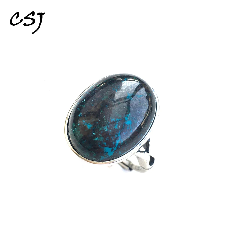 

Кольцо женское из серебра 925 пробы, с большим камнем, 15 х20 мм