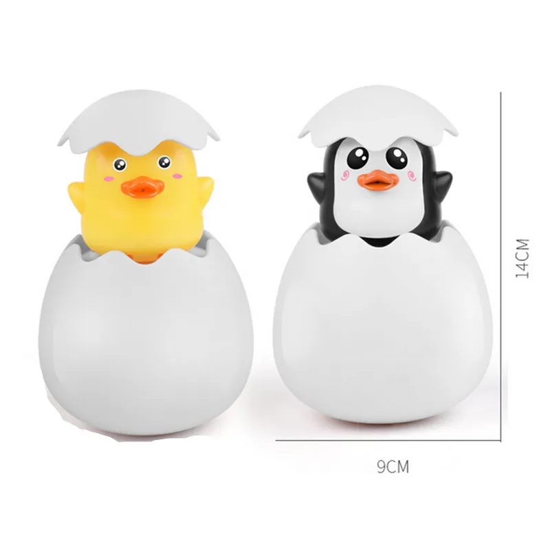 

Baby Bathing Toy Kids Cute Duck Penguin Egg Water Spray Sprinkler Bathroom Sprinkling Shower Swimming Water Toys for Kids Gift