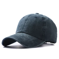 21 styles men women plain cotton adjustable washed twill low profile baseball cap unisex black letter hat