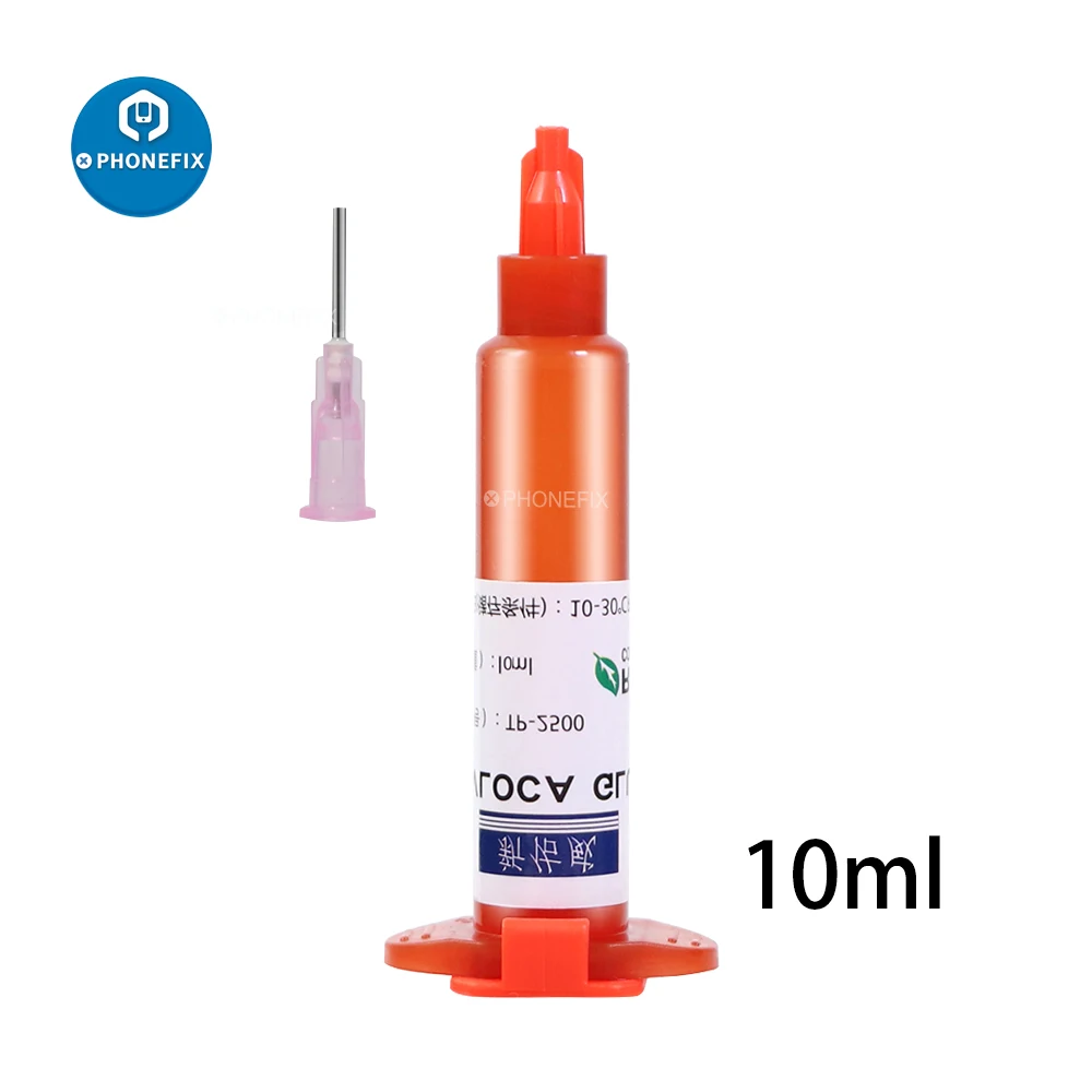 uv liquid glue TP-2500 5/10ml LOCA Liquid Optical Clear Adhesive Mobile Phone LCD Touch Screen Glass Repair with Syringe Needle |