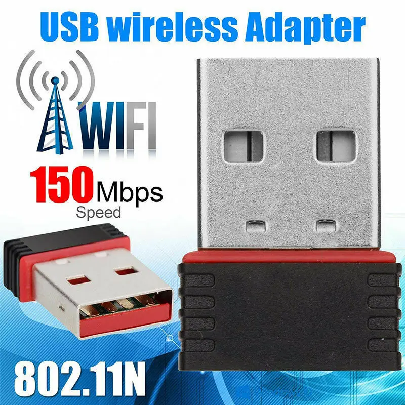 Новый адаптер Realtek RTL8188 USB WiFi 802.11b/g/n беспроводной сетевой мини-ключ | Компьютеры и