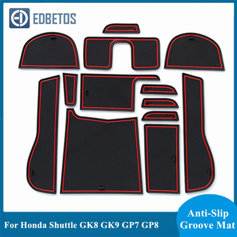 Противоскользящий коврик для салона автомобиля гелевый резиновый дверей HONDA