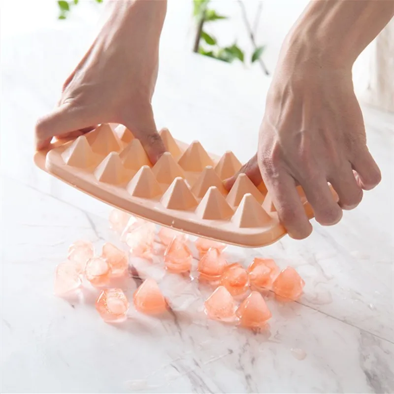 18/33 решетчатый круглый/конический лоток для льда формы с крышкой приготовления