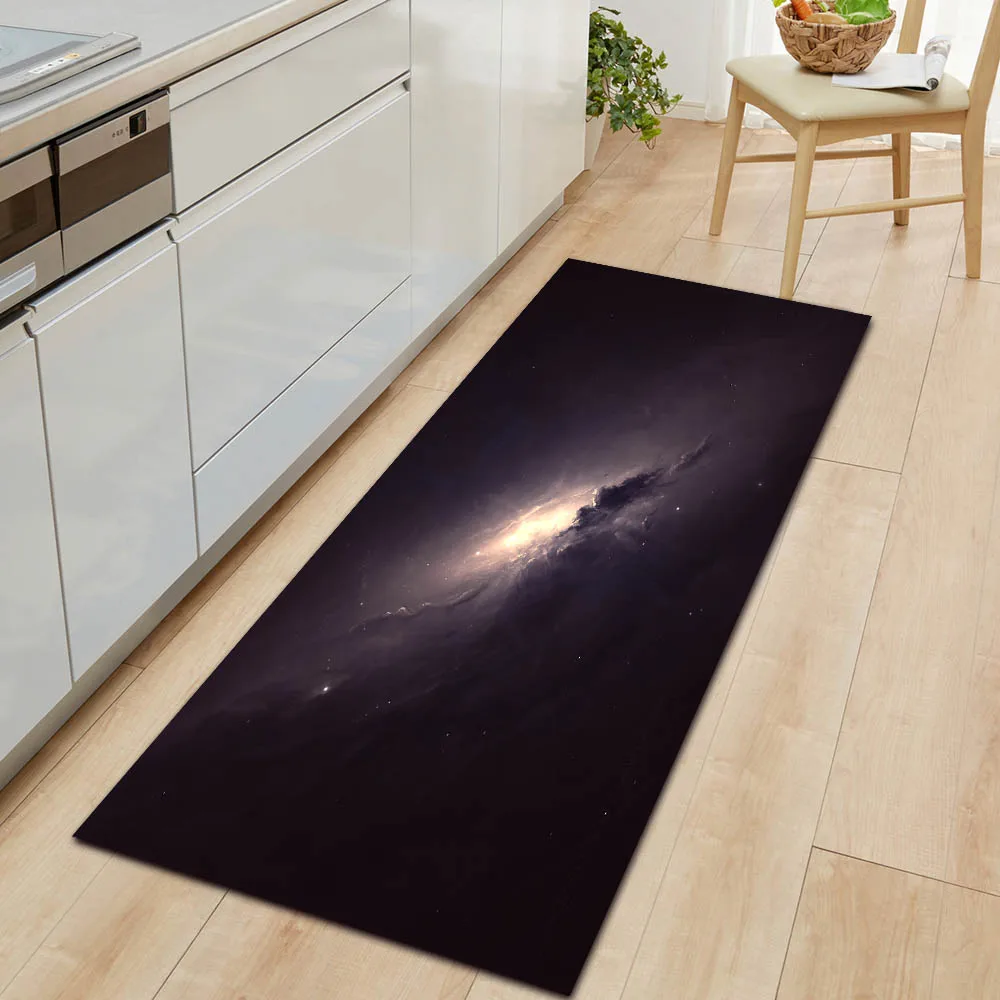 Новое поступление входной коврик Вселенная звездное небо модный современный