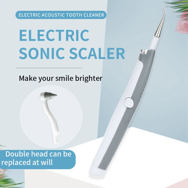 

Sonic Irrigator Ultrasonic Electric Scaler Tartar Remover Electric Scaler Teeth Whitening Kit Usb Stain Tartar Scalers With Leds