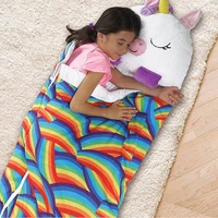 new children cartoon blanket baby sleeping bag birthday gift kid nap mattress quilt pajamas stuffed doll toy animal pillow