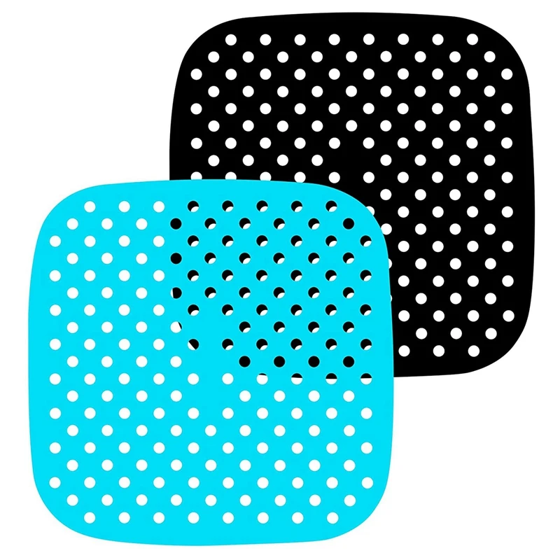 

Air Fryer Liners-8.5 Inch, Non-Stick Air Fryer Silicone Mat,Reusable Air Fryer Mats,Counter Heat Resistant and Microwave