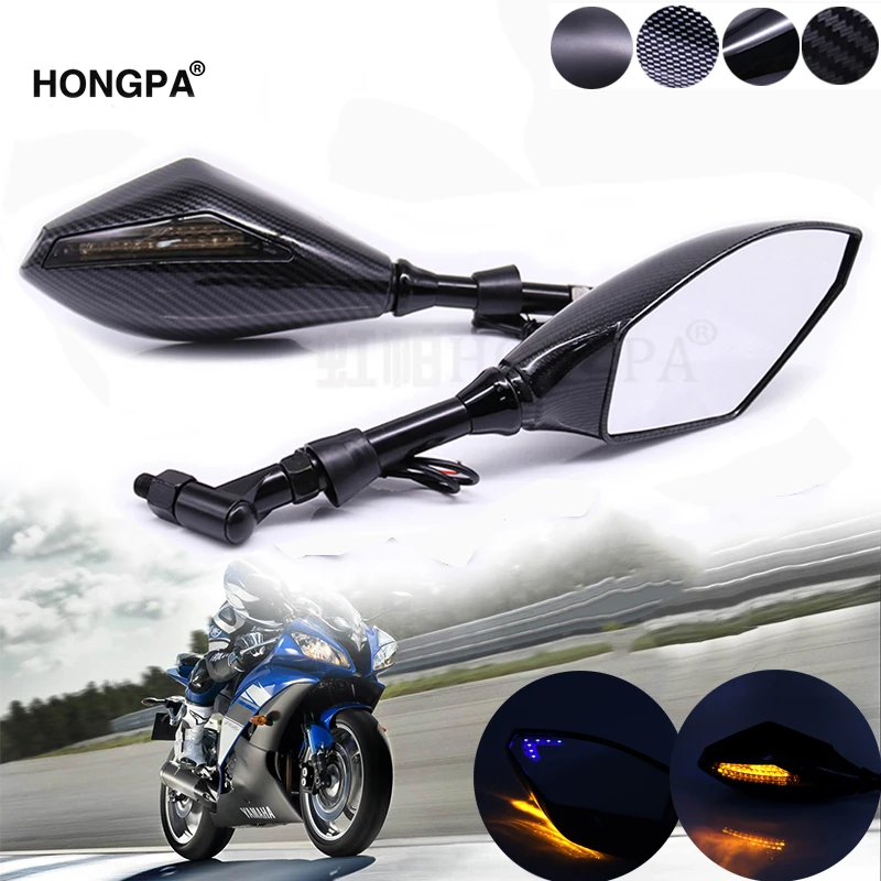 Универсальный индикатор мотоцикла 10 мм боковые зеркала заднего вида