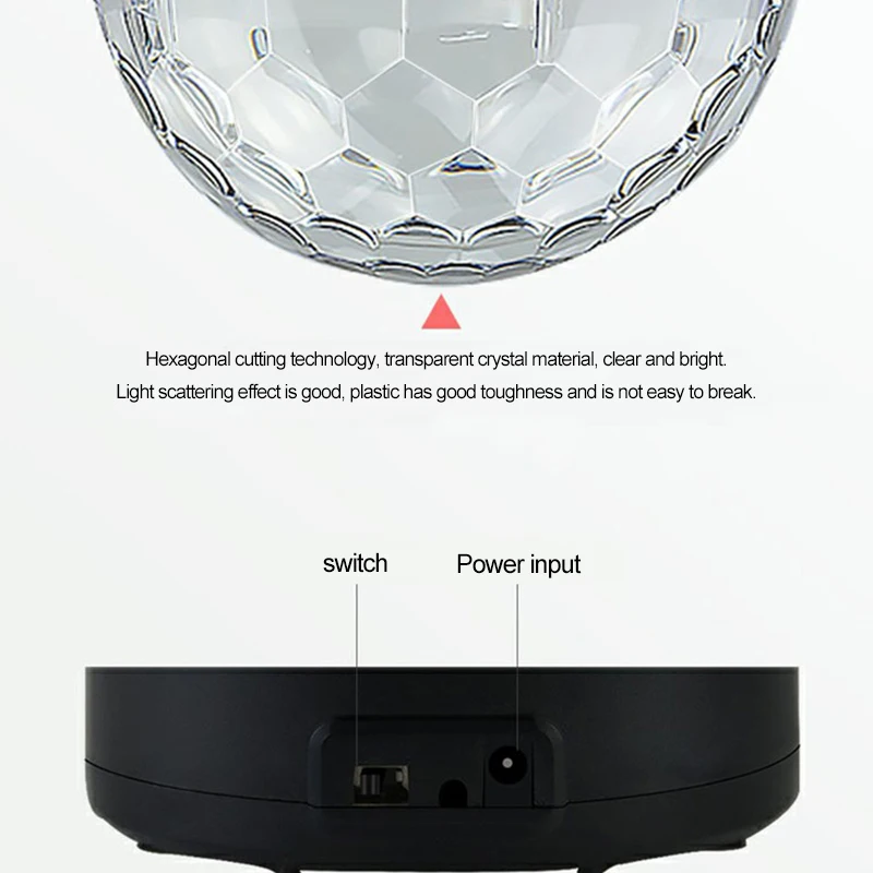 USB charge/USB power supply stage lights remote control atmosphere rotation automotive LED sound-controlled sensing Lamp | Лампы и