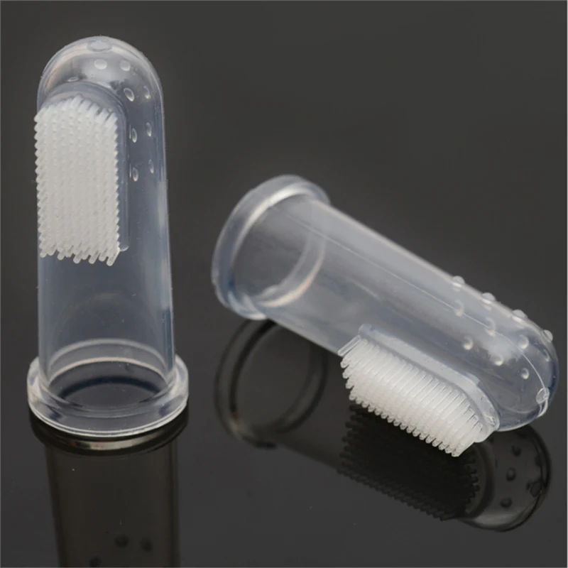 Высококачественная зубная щетка для домашних животных Мягкая собак кошек зубов