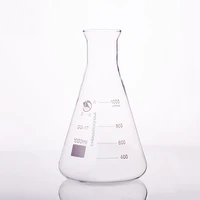 conical flaskwide spout with graduationscapacity 1000mlerlenmeyer flask with normal neck