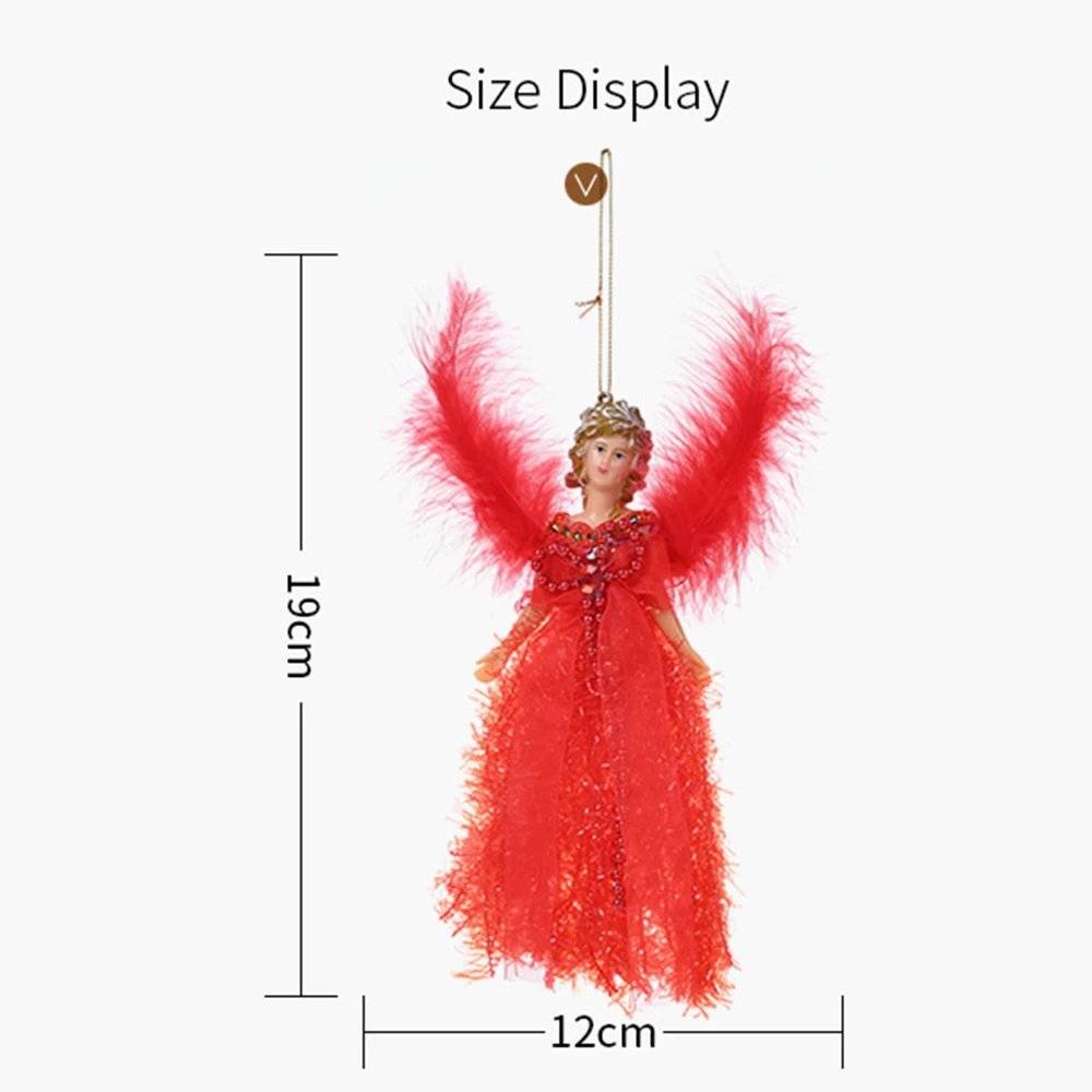 Cute Angel Doll Christmas Tree Ornaments New Year Gift Toys Decorations for Home Merry Xmas Hanging Decor navidad 2020 | Дом и сад
