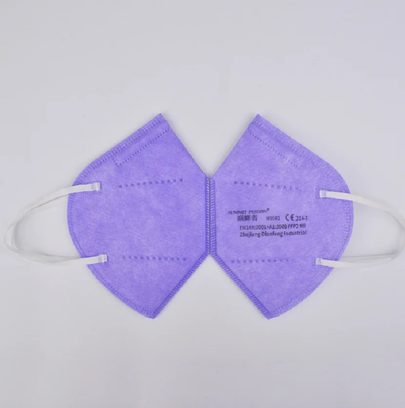 

20pcs FFP2 Facial Masks CE Certifies Anti-smog PM2.5 Filter 5 Layer Particle Protection Mouth Mask 9 Colors Option Mascarillas