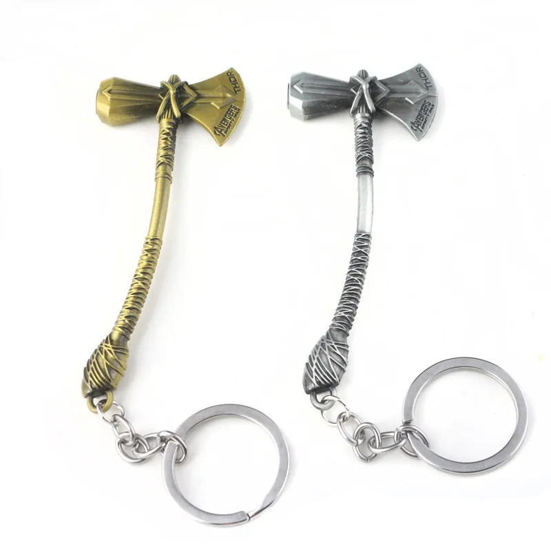 Классное металлическое оружие Тора флэш-шторм Томагавк брелок для автомобиля