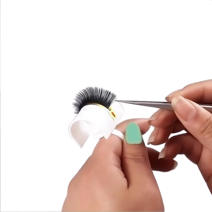 (Поддон для ресниц + кольцо) клеевое кольцо наращивания поддон клея Набор