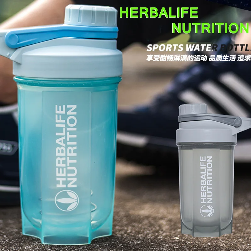 400 мл 600 портативная прозрачная бутылка для воды Herbalife Nutrtion велосипедного