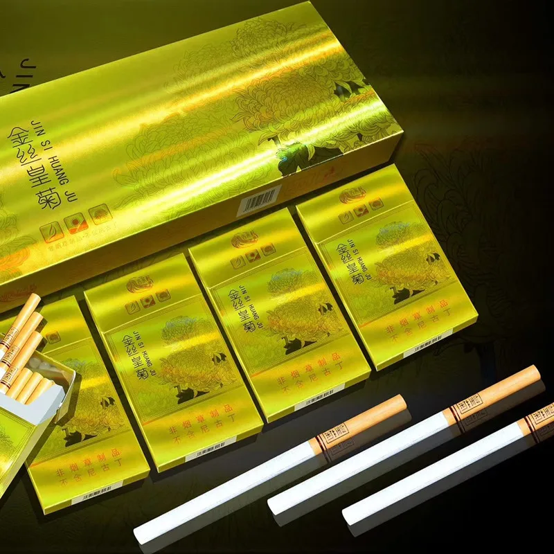 2021 tea smoke flower golden silk chrysanthemum fine branch substitute for tobacco products mint flavor one | Дом и сад