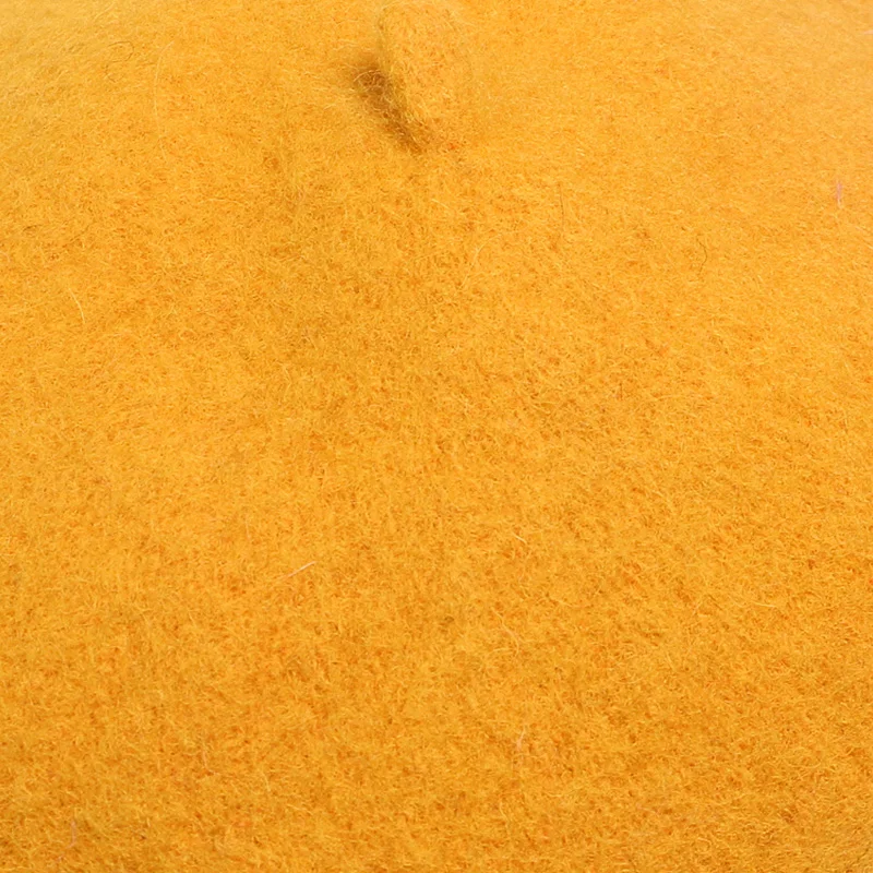 New Autumn Fashion Berets Solid Color Warm for Children Girls Winter Soft Thin Wool Beret French Artist Red Beanie Child Hat Cap |