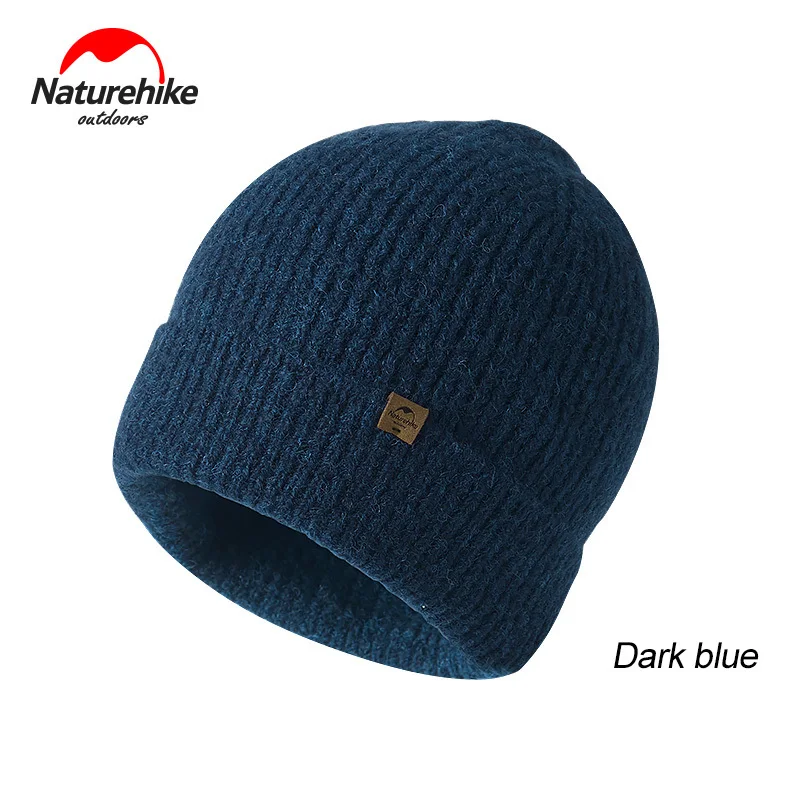 Шапка Naturehike вязаная шерстяная для мужчин и женщин модная теплая уличная шапка
