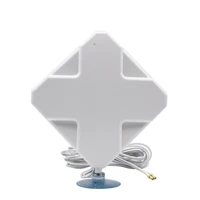 4g lte antenna high gain 35dbi dual cable ts9 connector antenna for 3g 4g router modem