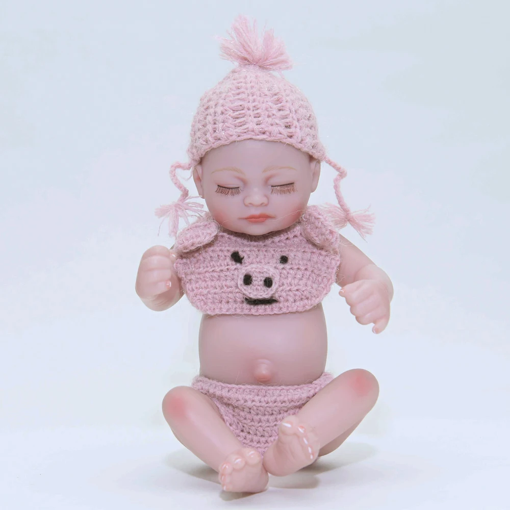 10 &quot25 см Классическая кукла Bebe новорожденный ручной работы полностью