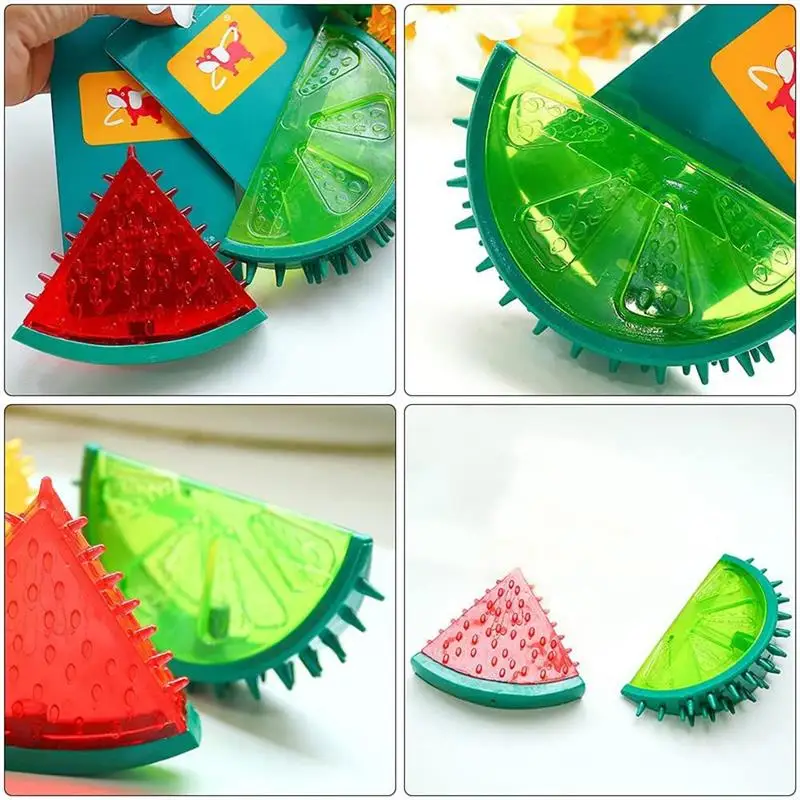 2 шт. жевательные игрушки для домашних животных в форме арбуза и лимона | Дом сад