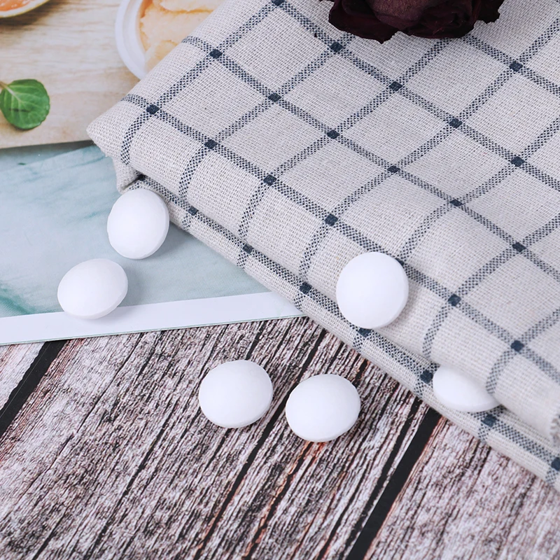 

20Pcs/Bag Natural Mothballs Anti-mold Moth Repellent Camphor Ball