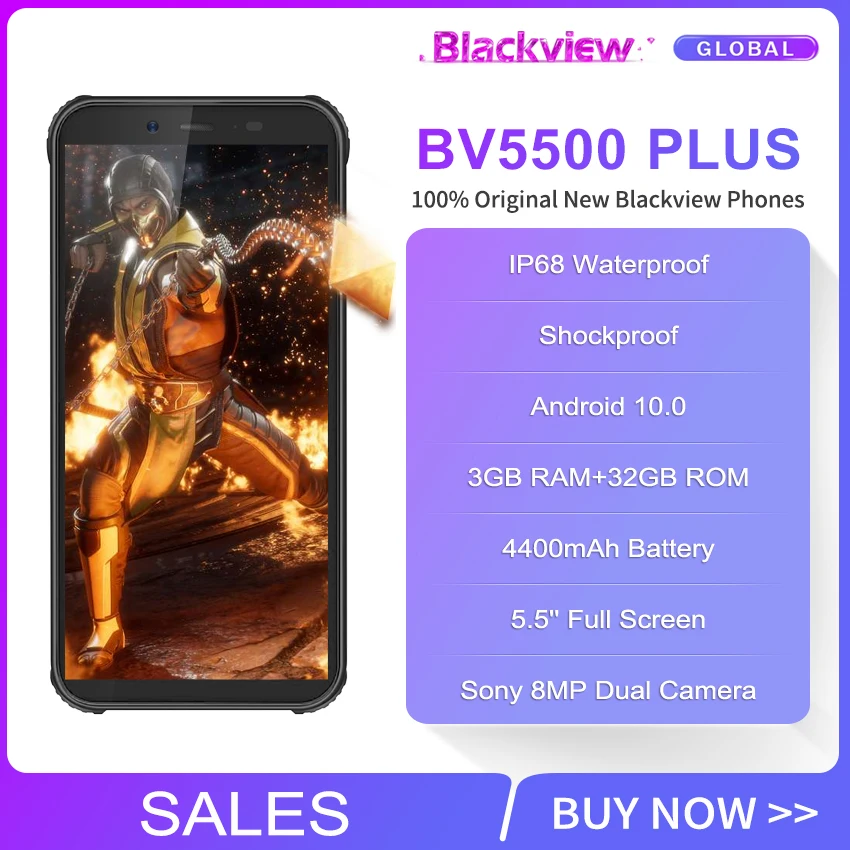 Смартфон Blackview BV5500 Plus 3+32ГБ|Смартфоны| |