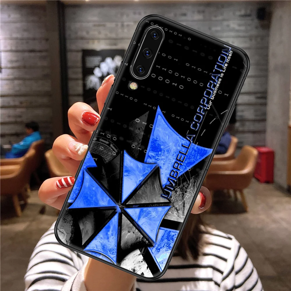 Чехол для телефона Umbrella Corporation для Samsung Galaxy A 3 5 7 8 10 20 21 30 40 50 51 70 71 E S 2016 2018 4G черный с 3D премиум-рисунком.