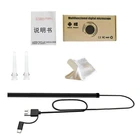 Инструмент для удаления ушного воска 3 в 1, USB отоскоп-камера для ушного прицела, эндоскоп для чистки ушей, визуальная ухочистка 5,5 мм, ухочистка