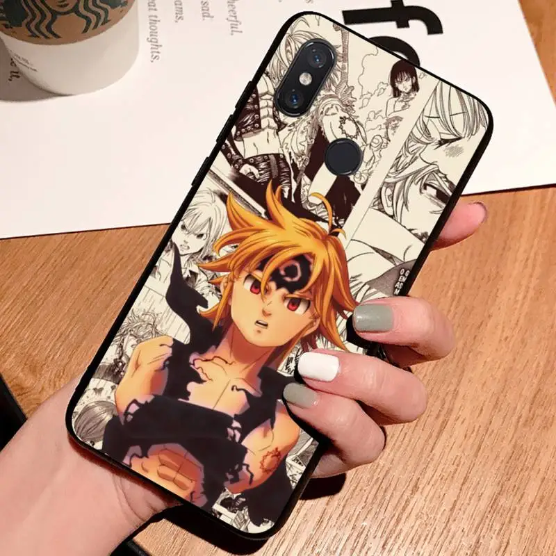 

The Seven Deadly Sins animehigh quality Phone Case shell For Xiaomi Redmi note 7 8 9 t k30 max3 9 s 10 pro lite