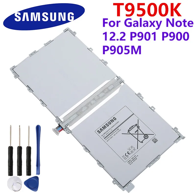 100% Оригинальный 9500 мАч Сменный аккумулятор для Samsung Galaxy Note Pro 12 2 SM P900 P901 P905 T9500C T9500E
