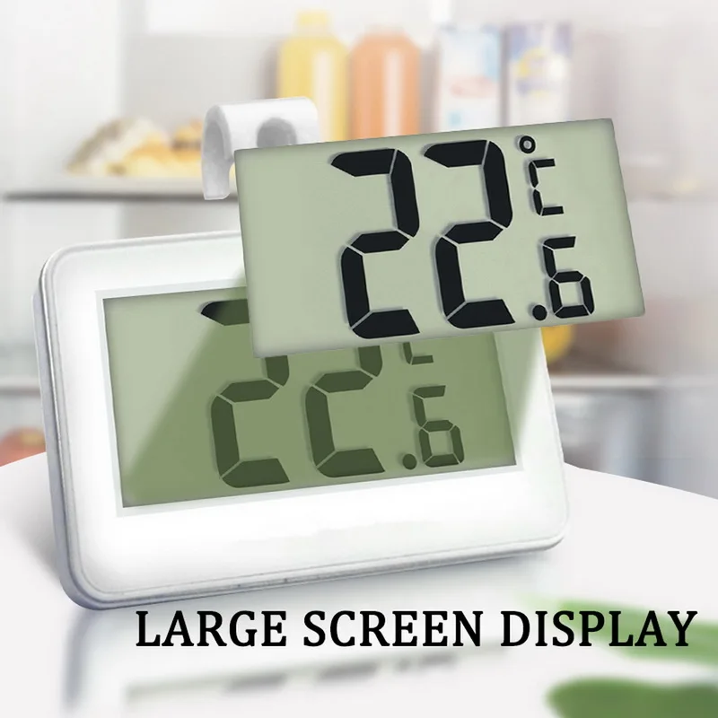 1pcs LCD Digital Thermometer For Freezer Temperature Waterproof Refrigerator Fridge Electronic | Инструменты