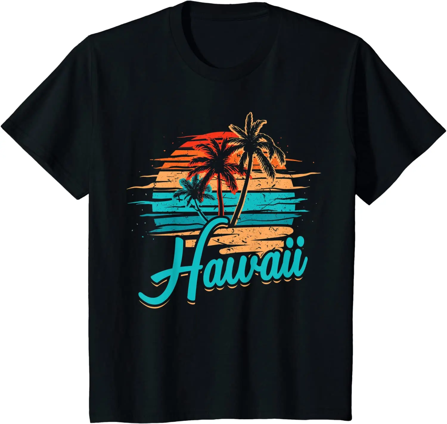 

Summer O-neck Men T-shirt Hawaiian Island Tropical Hawaii Design Vacation Souvenir Tops Geometric Graphic T-shirt Men Clothing