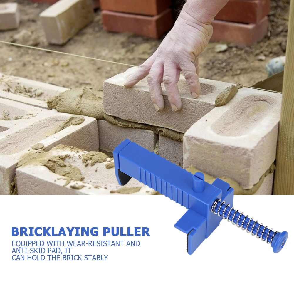 

2pcs/set Wire Drawer Bricklaying Tool Fixer Can Stably Clamp The Brick For Building Construction Fixture Brickwork Tools