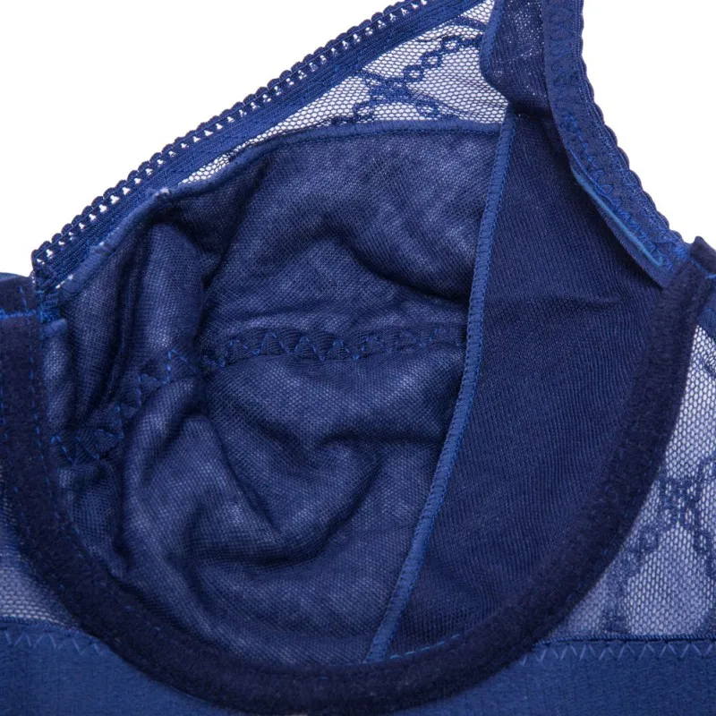 

Woman Padded Up Embroidery Lace Bra Sexy Underwire Summer Lace Brassiere Bra Push Up Bras Woman Lingerie 2021