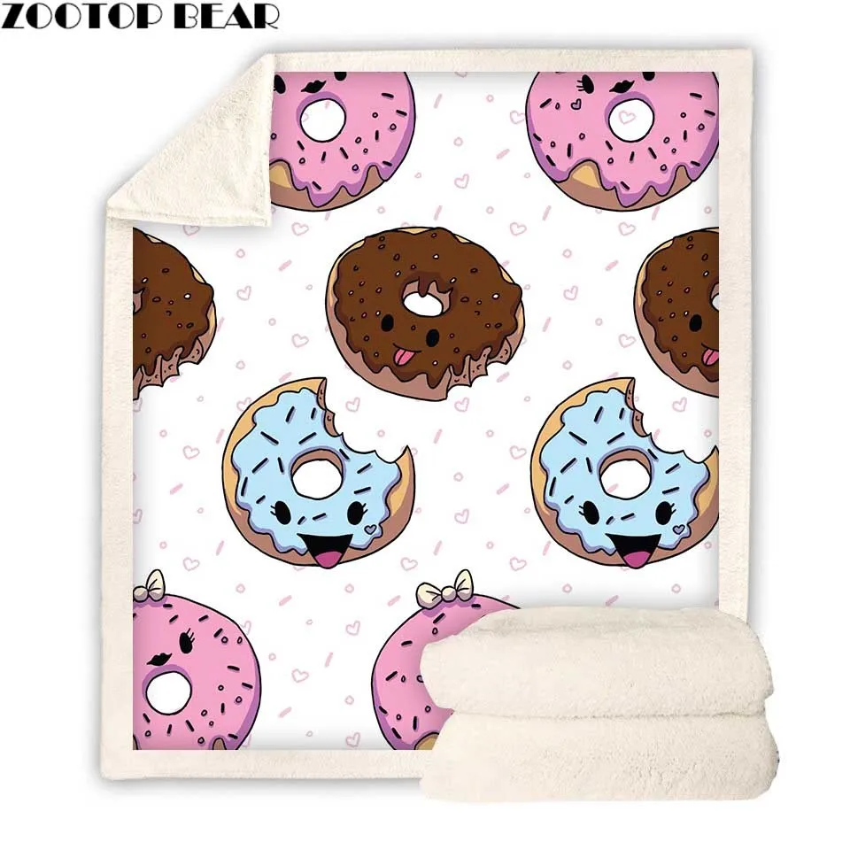 

Флисовое одеяло для взрослых, модное одеяло из шерпы с забавным аниме принтом, популярные дорожные принадлежности, подарочные кровати, одея...