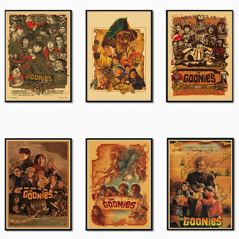 

The Goonies Classic Movie Kraft Paper Poster Painting Wall Picture Home Decor Posters and Prints картины на стену bilder