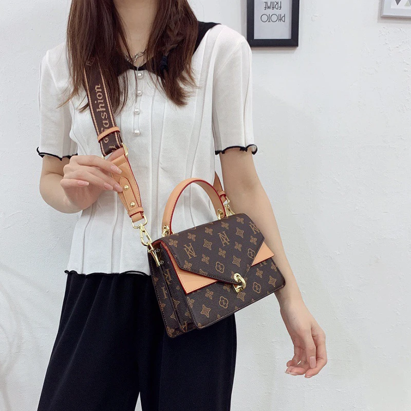 

Real Cow Hide Leather Top-handle Handbags Luxury Brand Designer Purse and Handabg Ladies Single Shoulder Messenger Bag Channels